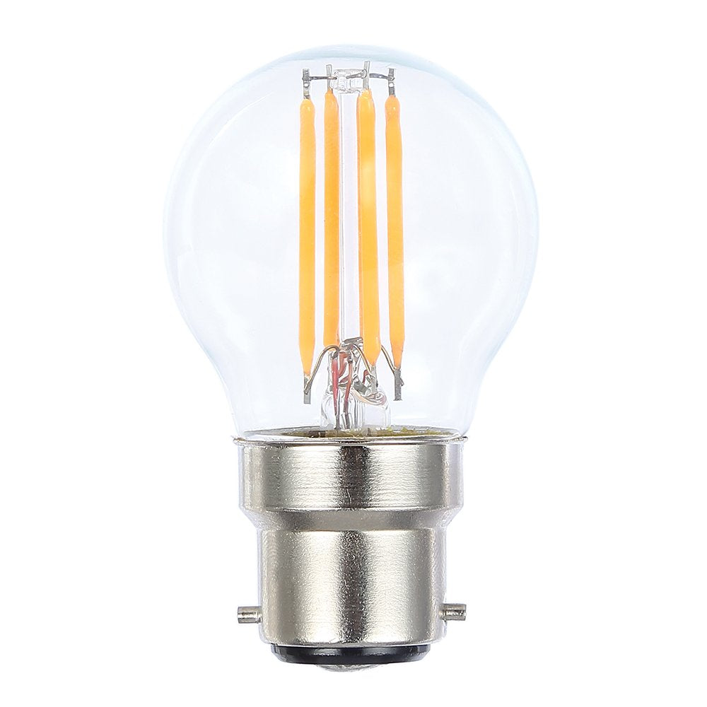 Buy LED Filament Globes Australia Filament Fancy Round Clear LED Globe 4W BC Dimmable 2700K - LFR4WCBCWWD - 20232