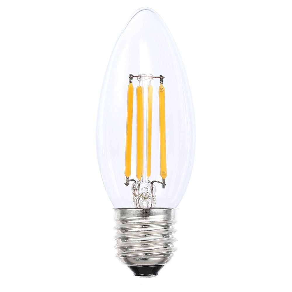 Buy LED Filament Globes Australia Filament Candle Clear LED Globe 4W ES Dimmable 2700K - LCAN4WCESWWD - 20241