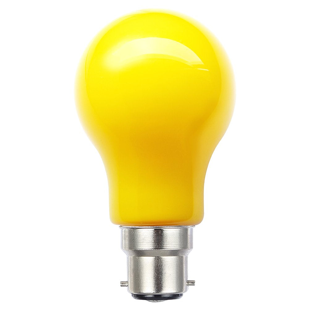 Buy LED Globes Australia GLS LED Globe 240V 3W BC Yellow - LGLS3WBCYELLOW - 20709