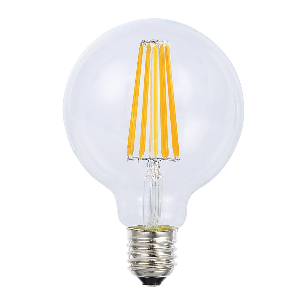 Filament G95 Vintage LED Globe 240V 8W ES 6500K Dimmable - LG958WES65D - 20962