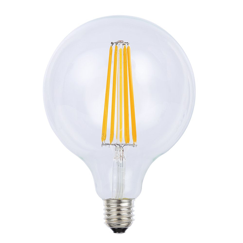 Filament G125 Vintage LED Globe 240V 8W ES 2700K Dimmable - LG1258WES27D - 20960