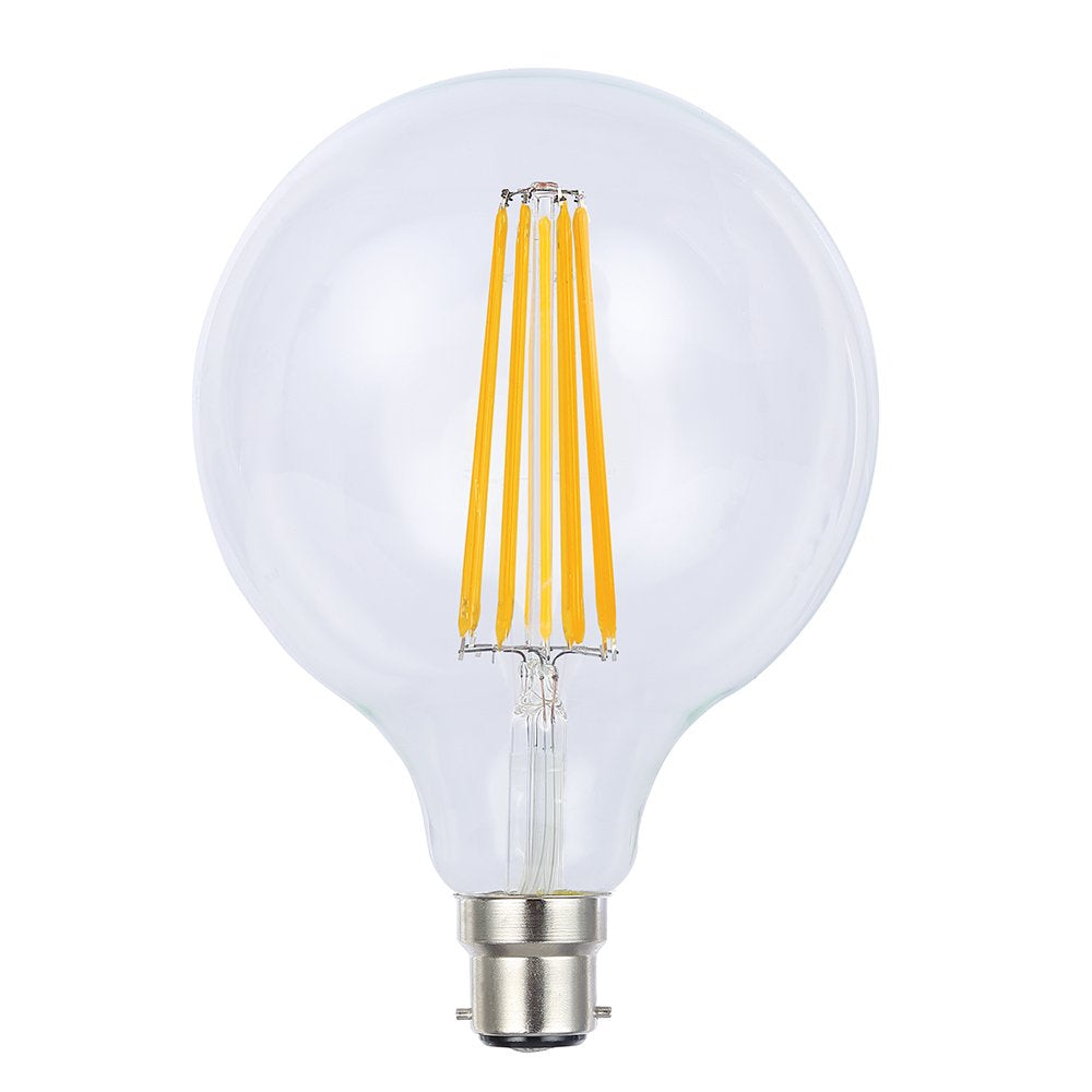 Buy LED Filament Globes Australia Filament G125 Vintage LED Globe 240V 8W BC 6500K Dimmable - LG1258WBC65D - 20965