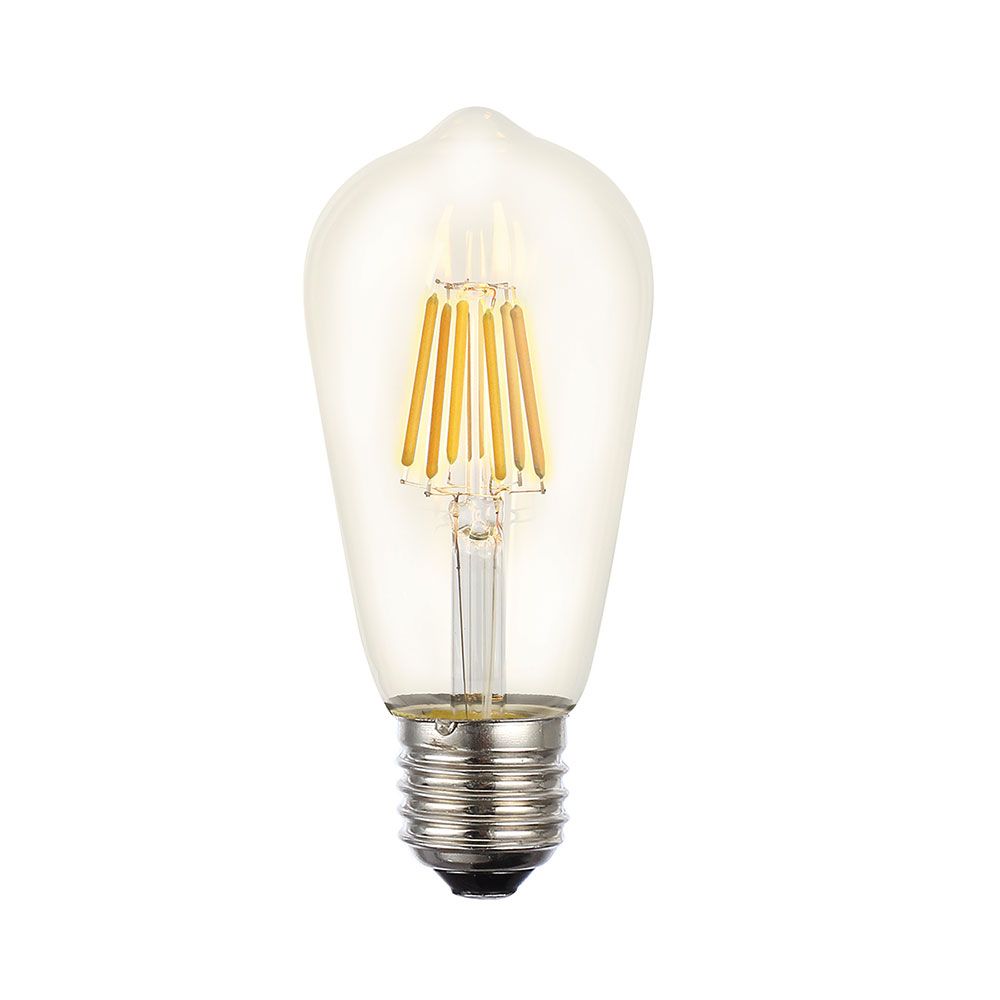 Buy LED Filament Globes Australia Filament ST64 Vintage LED Globe 240V 8W ES 2700K Dimmable - LST648WES27D - 20975