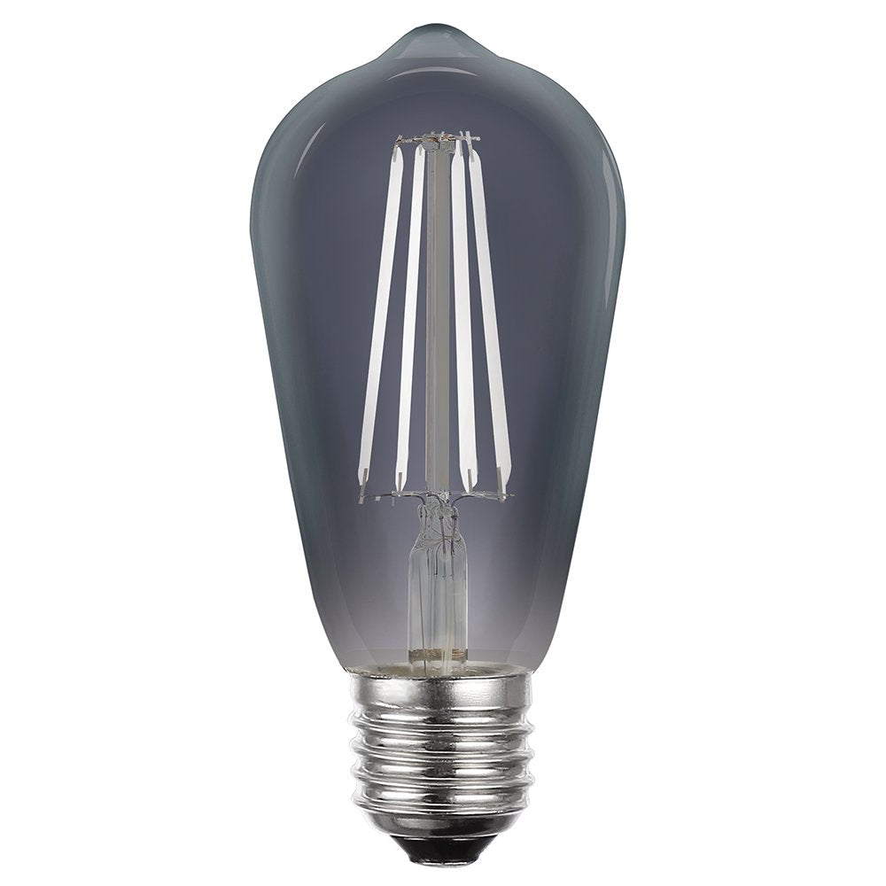 Filament ST64 Vintage LED Globe 240V 8W ES 4000K Dimmable Smoke - LST648WES40DSG - 20990