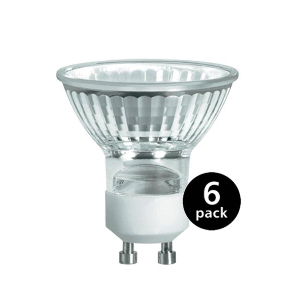 GU10 Halogen Globe 240V 50W 6 Pack - GU10240V50W6PK - 30017