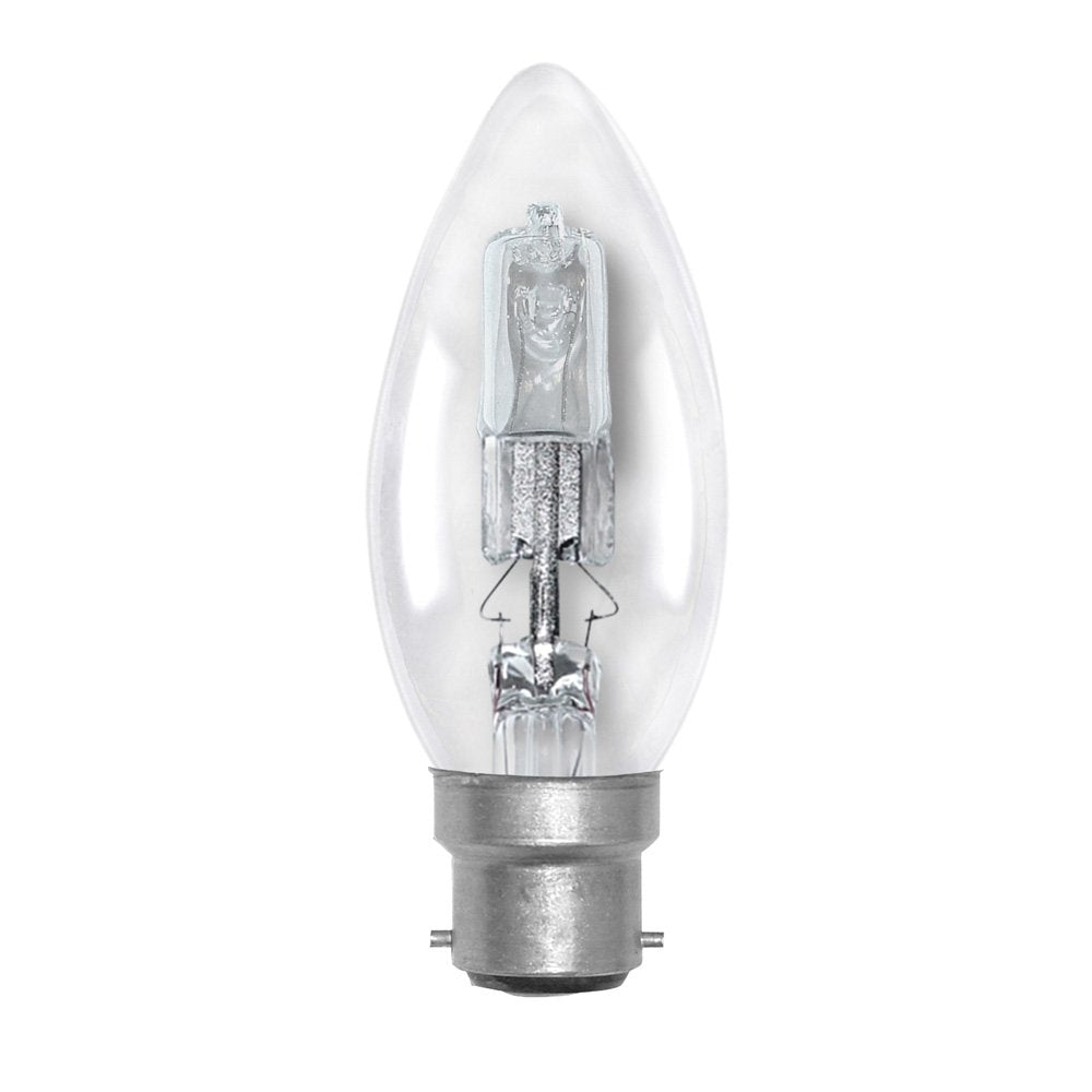 Buy Halogen Globes Australia Candle Halogen Globe 18W BC Clear - CAN18WBCC - 30100