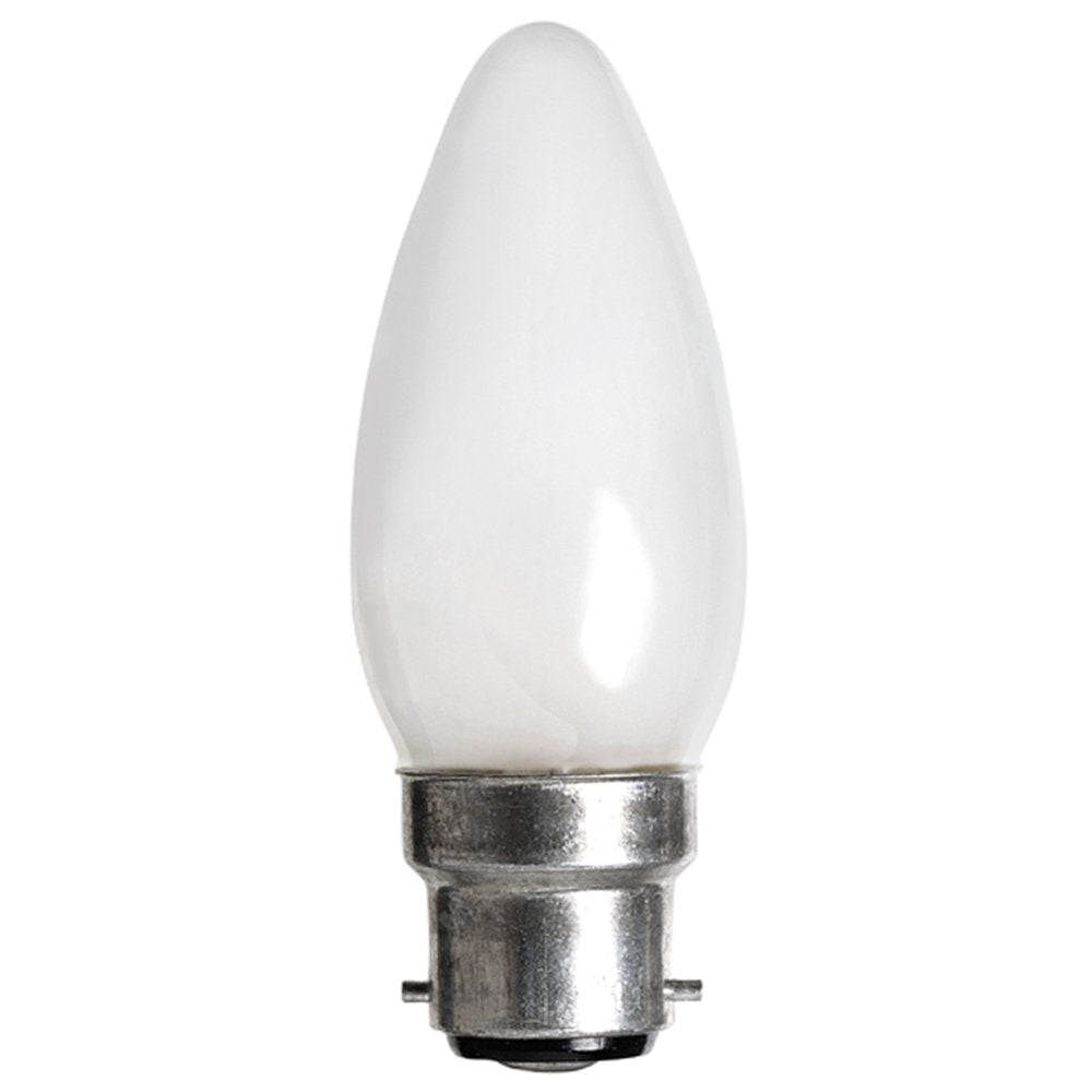 Buy Halogen Globes Australia Candle Halogen Globe 18W BC Pearl - CAN18WBCP - 30101