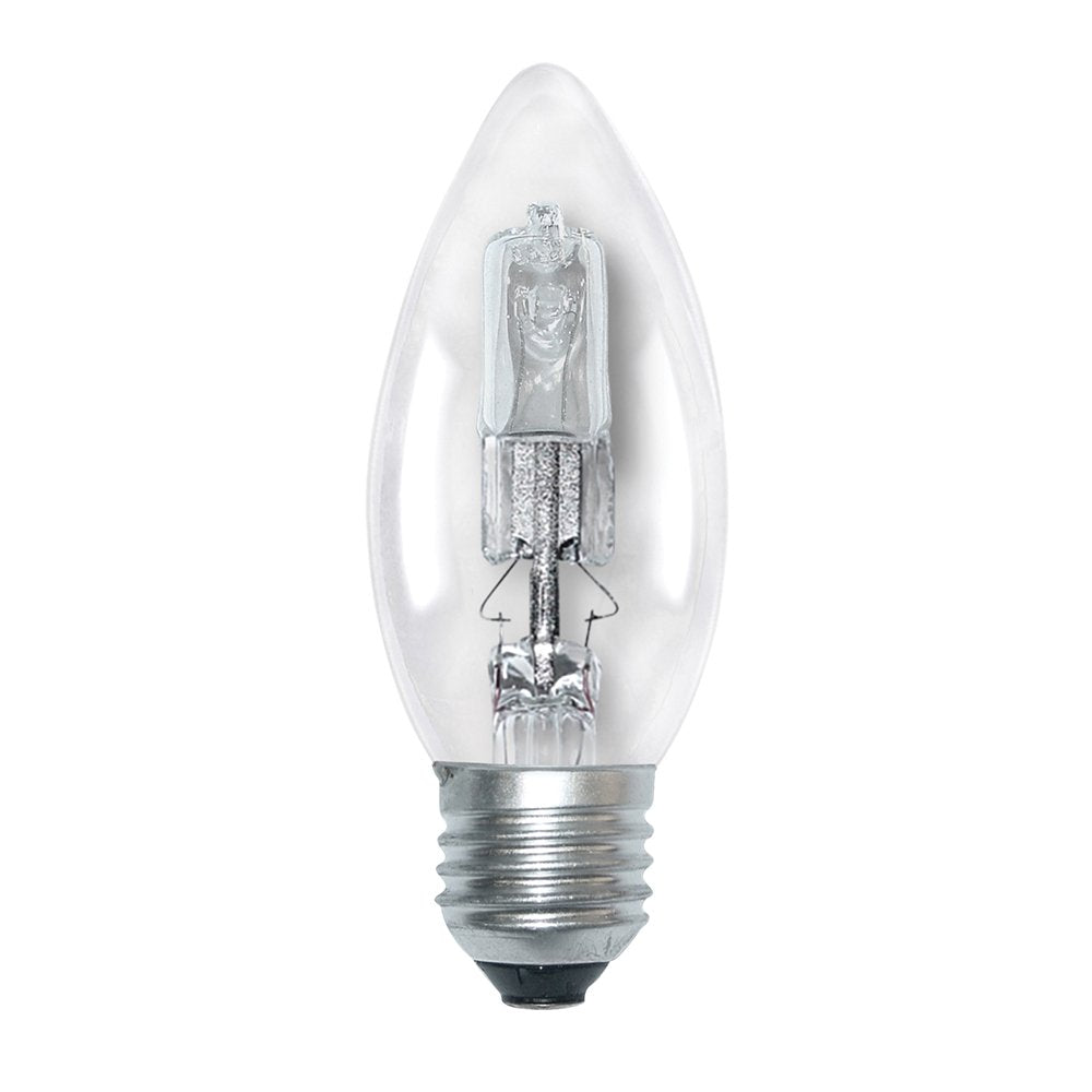 Buy Halogen Globes Australia Candle Halogen Globe 18W ES Clear - CAN18WESC - 30104