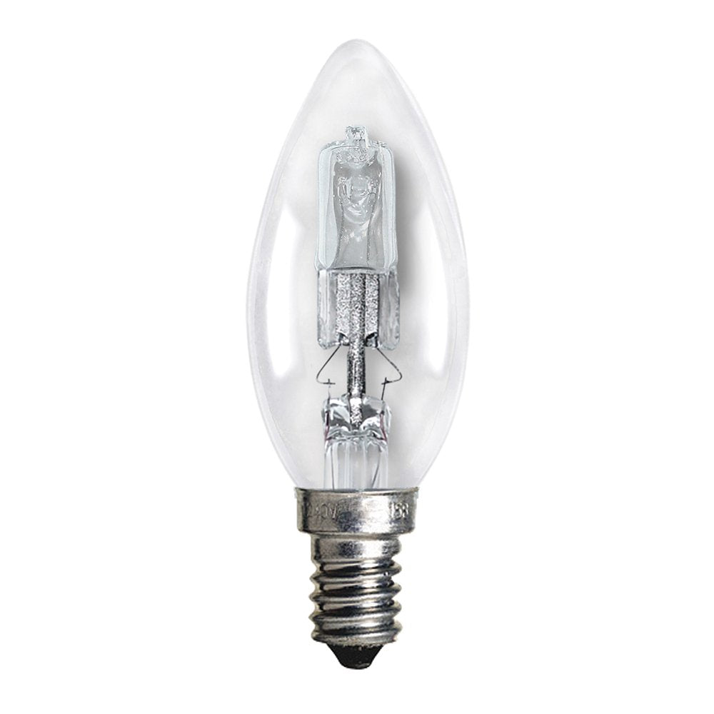 Candle Halogen Globe 18W SES Clear - CAN18WSESC - 30108