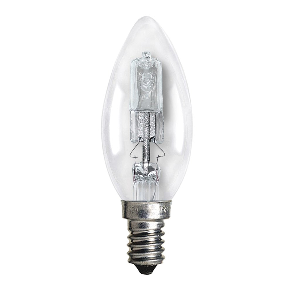 Buy Halogen Globes Australia Candle Halogen Globe 28W SES Clear - CAN28WSESC - 30110