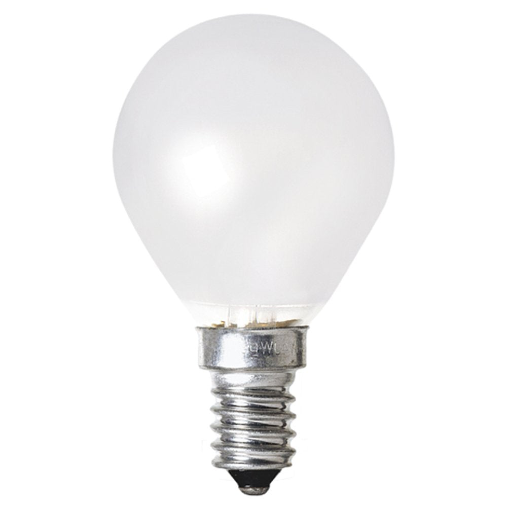 Buy Halogen Globes Australia Fancy Round Halogen Globe 28W SES Pearl - FR28WSESP - 30211