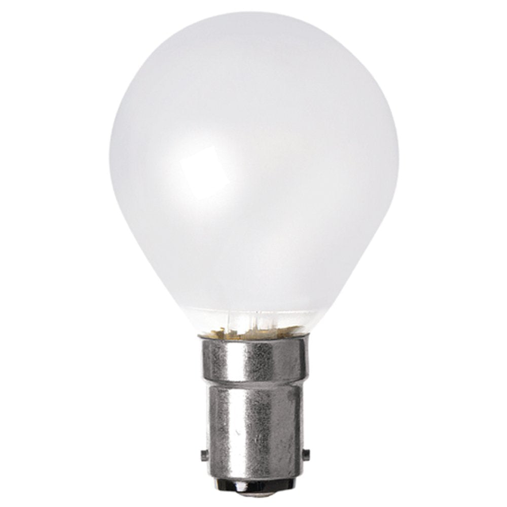 Buy Halogen Globes Australia Fancy Round Halogen Globe 28W SBC Pearl - FR28WSBCP - 30215