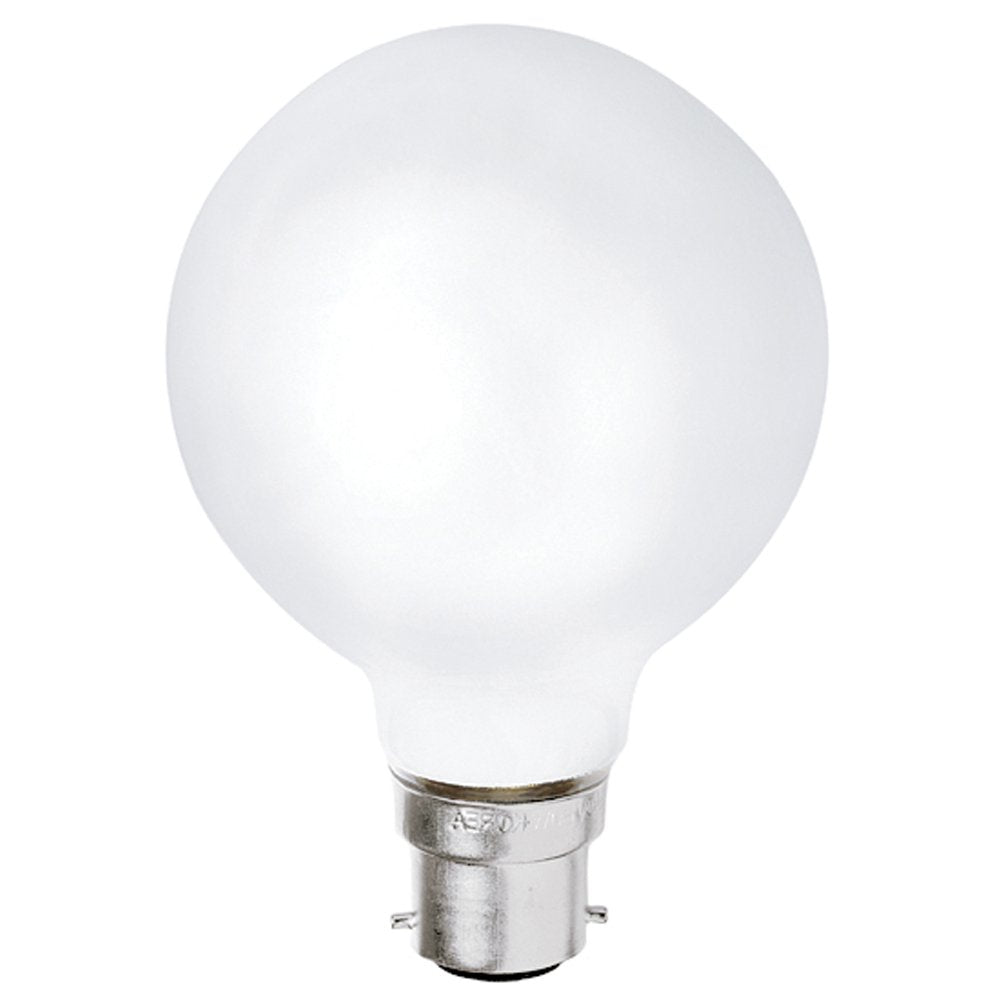 Buy Halogen Globes Australia G125 Spherical Halogen Globe 52W BC Opal - SP53WG125BCO - 30310