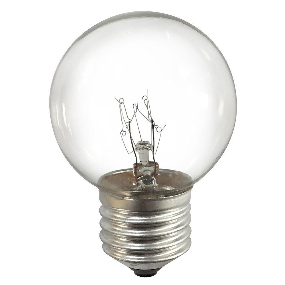 Buy Rangehood & Oven Globes Australia Oven Fancy Round Halogen Globe 240V 25W ES Clear - FROV25WES - 45014