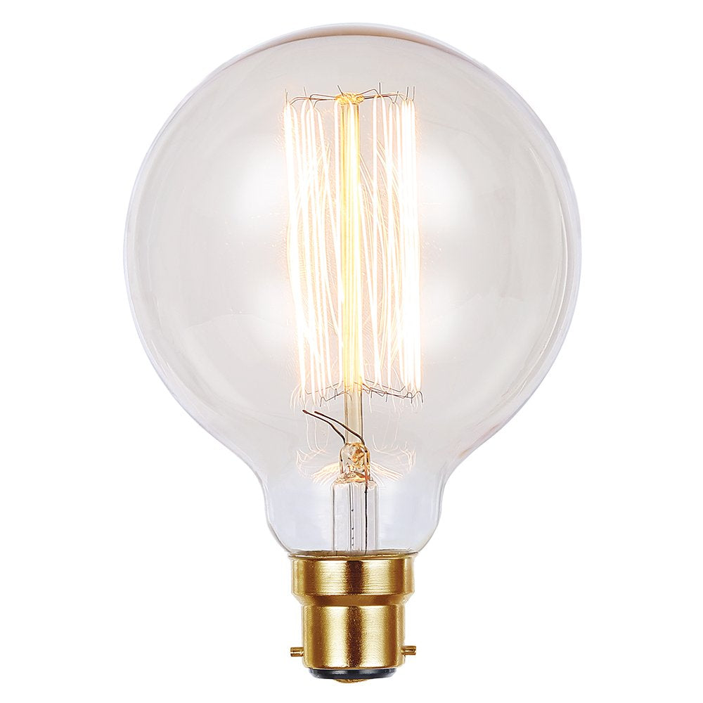Buy Incandescent Filament Globes Australia Filament G95 Vintage Globe 25W BC Dimmable 2700K - V25WBCG95 - 60004