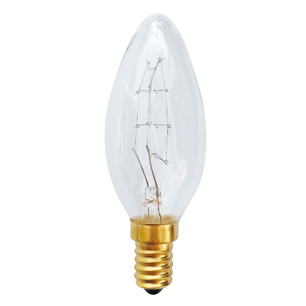 Buy Incandescent Filament Globes Australia Filament Candle Vintage Globe 25W SES Dimmable 2700K - V25WSESC35 - 60011