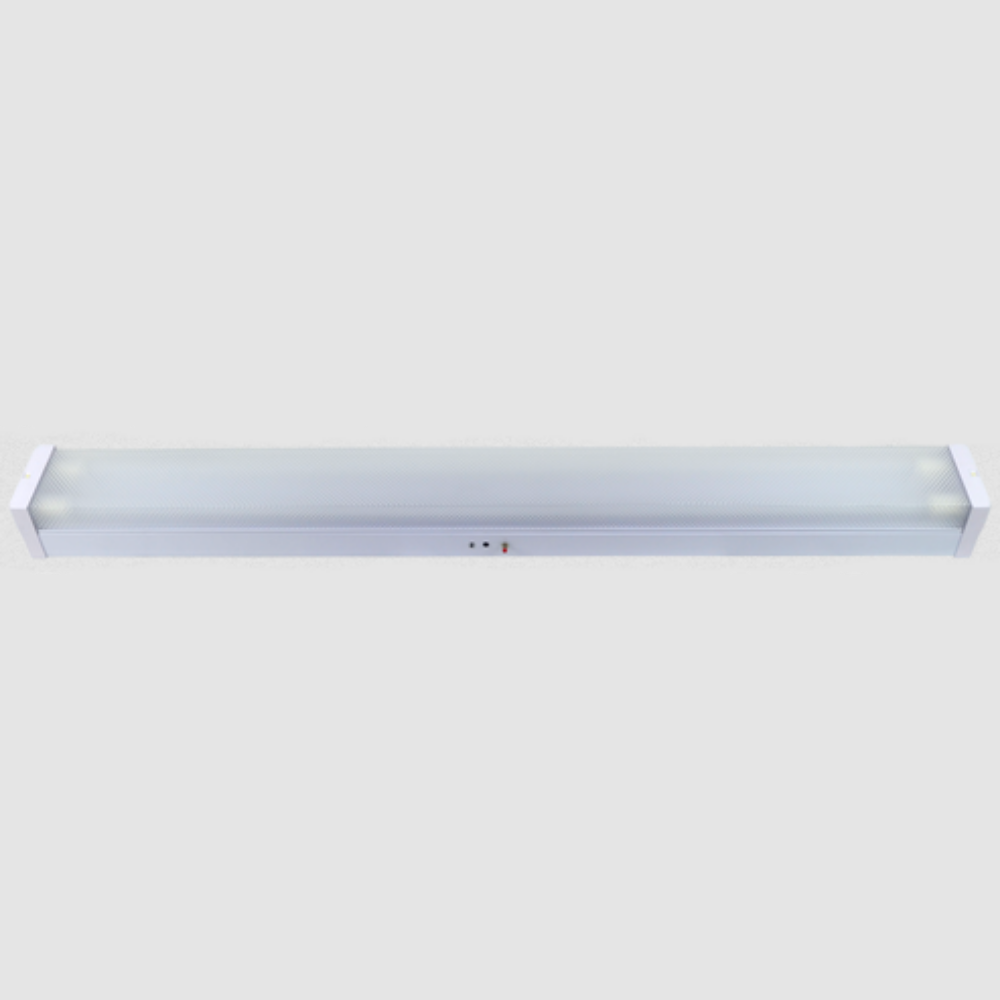 Emergency T8 2 LED Tubes Battens L1255mm Diffuser 6000K - LWB218-PE