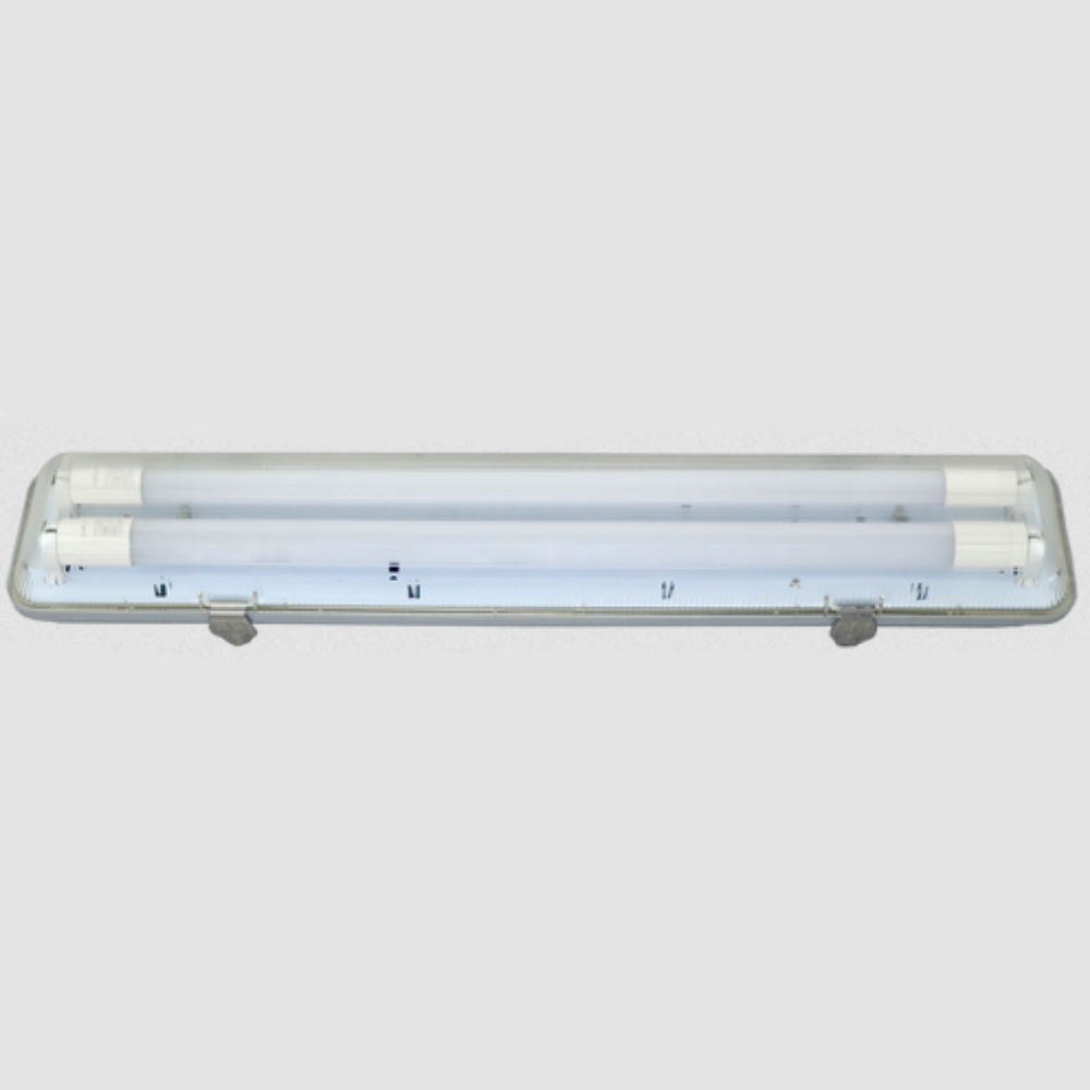 Emergency T8 2 LED Tubes Battens Weatherproof L660mm 6000K LWWB210 E