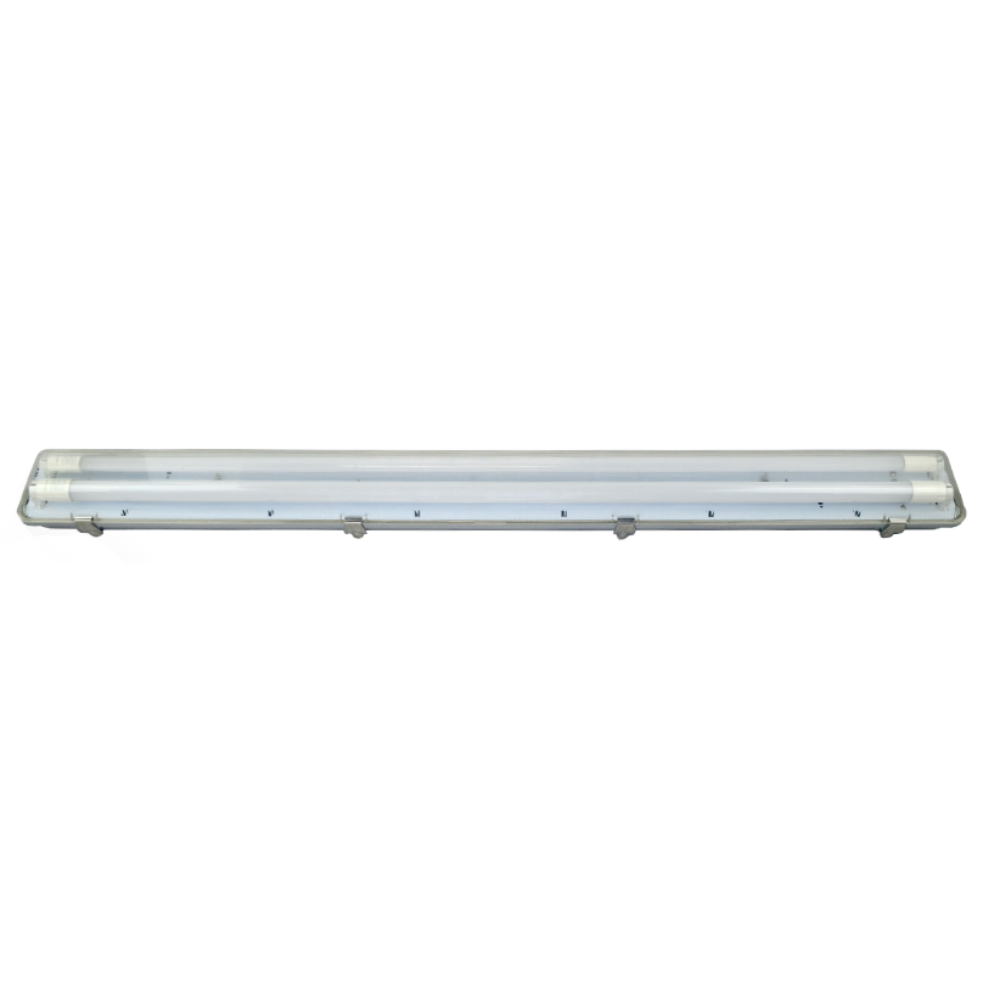 Emergency T8 2 LED Tubes Battens Weatherproof L1270mm 6000K - LWWB218-E