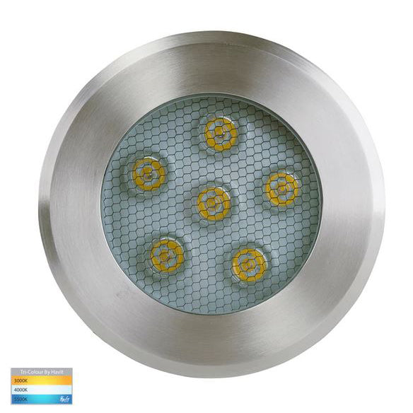 Buy Inground Lights Australia Split Inground Light 12V DC W150mm 316 Stainless Steel 3 CCT - HV1842T