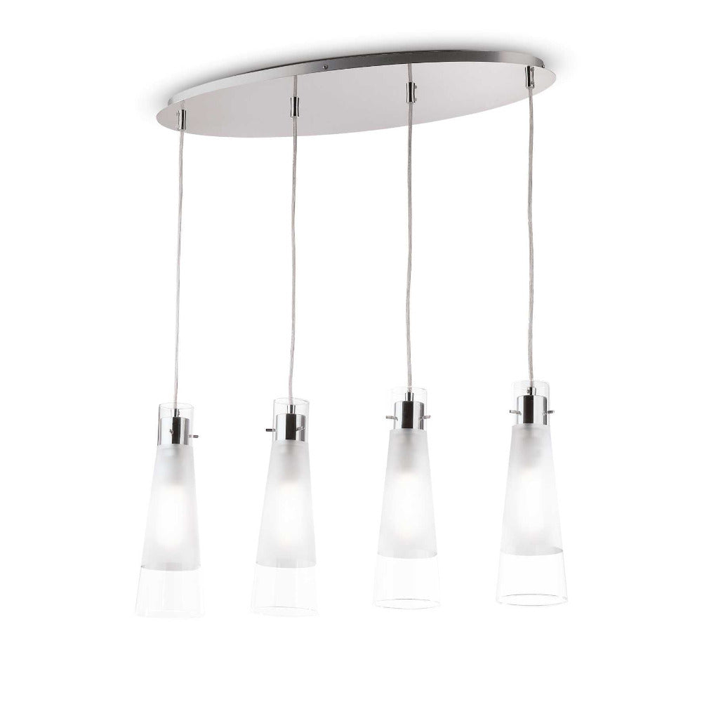 Buy Cluster Pendants Australia Kuky Sp4 Cluster Pendants 4 lights Clear Glass - 023038