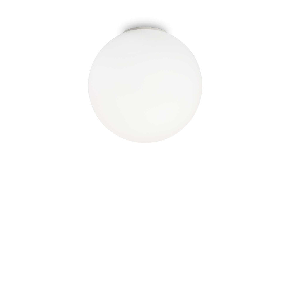 Buy Flush Mount Lights Australia Mapa Bianco Pl1 Flush Mount Light White Metal & Glass - 059839