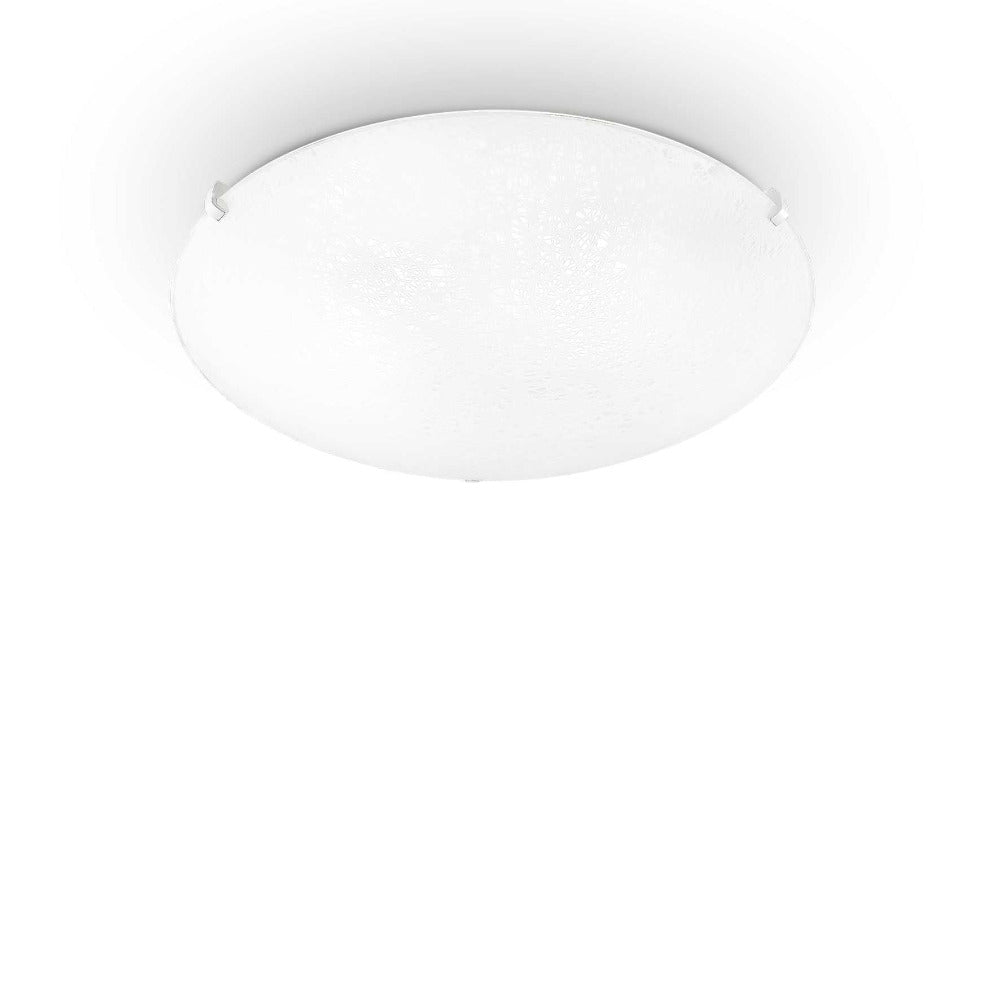Lana Pl3 Flush Mount 3 Lights White Glass - 068145