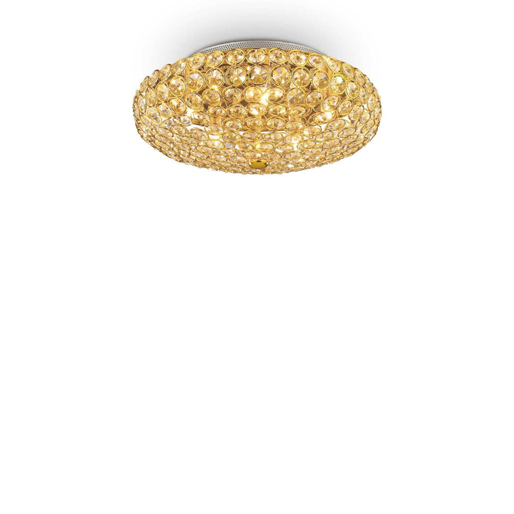 Buy Ceiling Crystals Australia King Pl5 Ceiling Crystals 5 Lights Metal - 0754