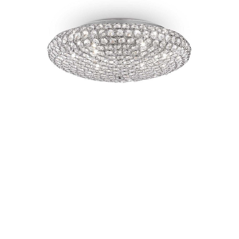 Buy Ceiling Crystals Australia King Pl9 Ceiling Crystals 9 Lights Metal - 0732