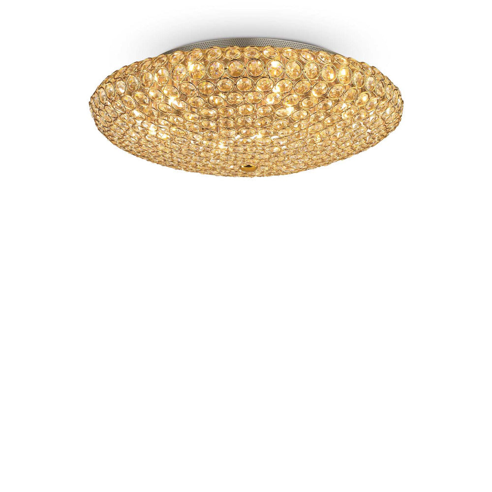 Buy Ceiling Crystals Australia King Pl9 Ceiling Crystals 9 Lights Metal - 0732