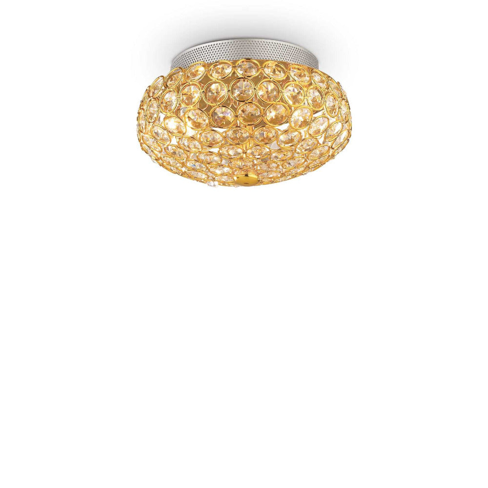 Buy Ceiling Crystals Australia King Pl3 Ceiling Crystals 3 Lights Crystal / Metal - 0753
