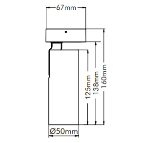 Buy Spotlights Australia Spotlight 10W White 3 CCT - TH22LED/WH/TC