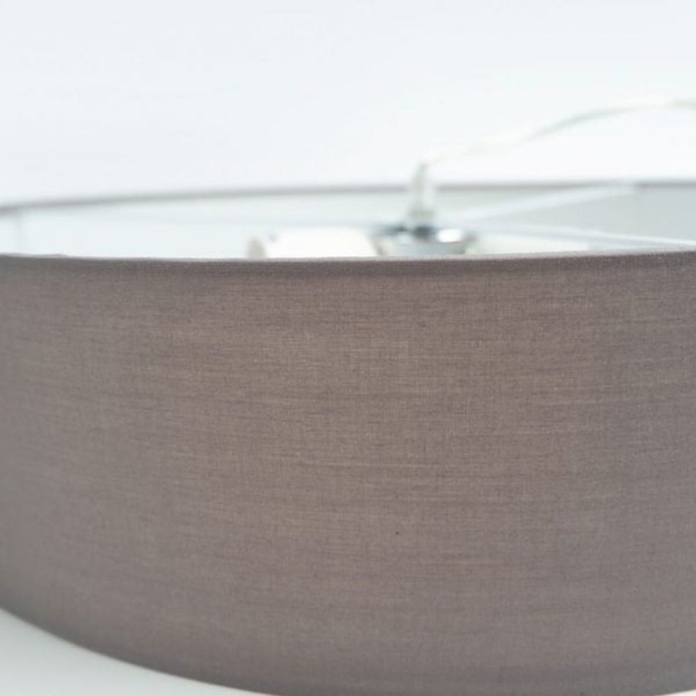 Buy Pendant Lights Australia Mara Drum Pendant Light with Grey Shade - LL002PL018GR