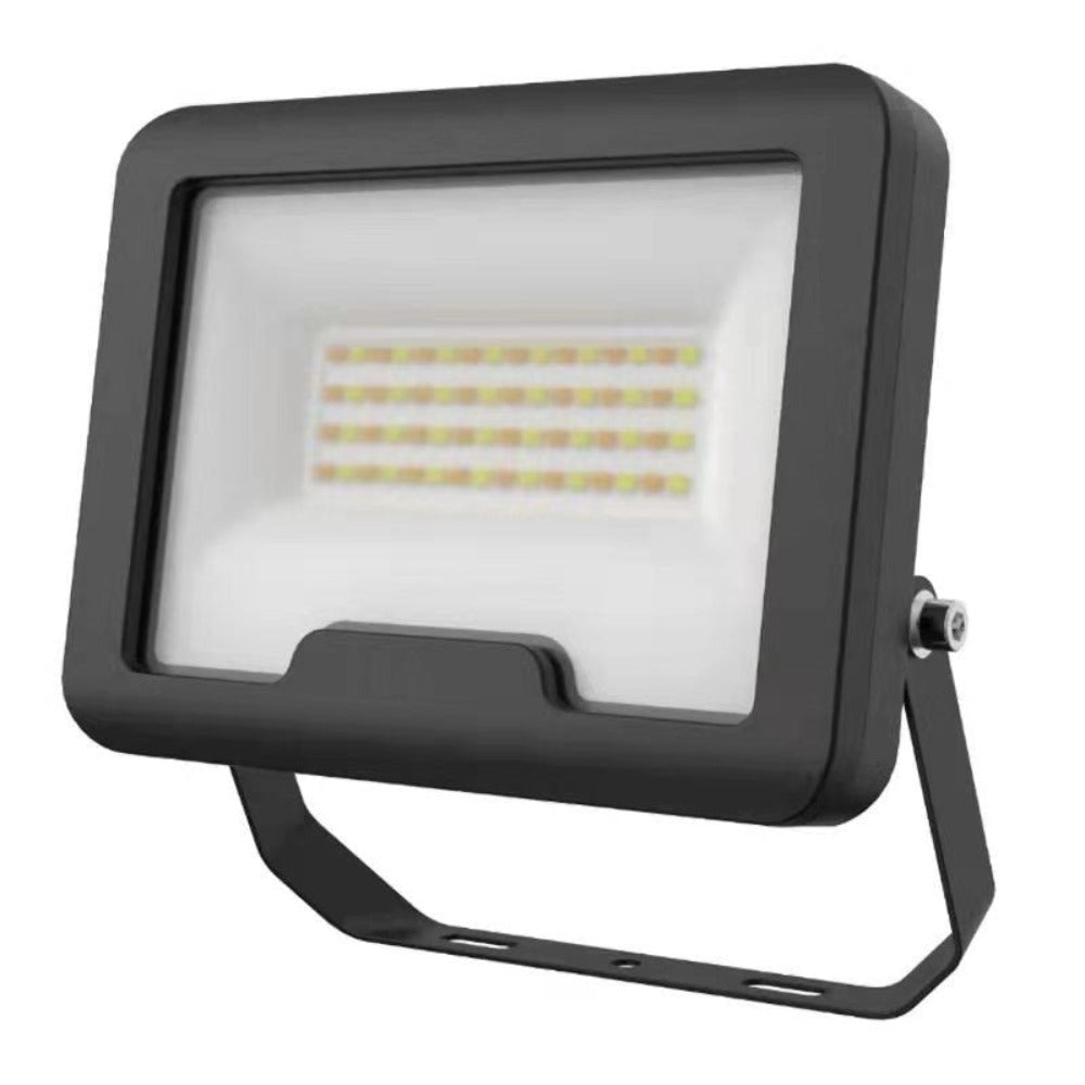 Buy Floodlights Australia LED Floodlight 20W Black Aluminium TRI Colour - FL-LG155C-20W/TC