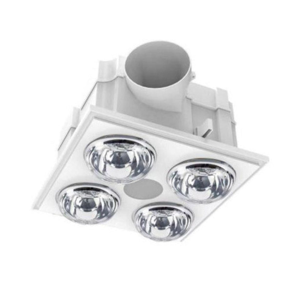Buy 3 In 1 Bathroom Heaters Australia Bathroom 4 Heaters With LED Light 1155W White 4000K - 3AH4E125D10