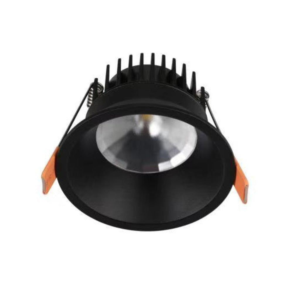 Buy Recessed Downlights Australia Recessed LED Downlight W88.6mm 10W Black 5 CCT - DL9420/BK/5C