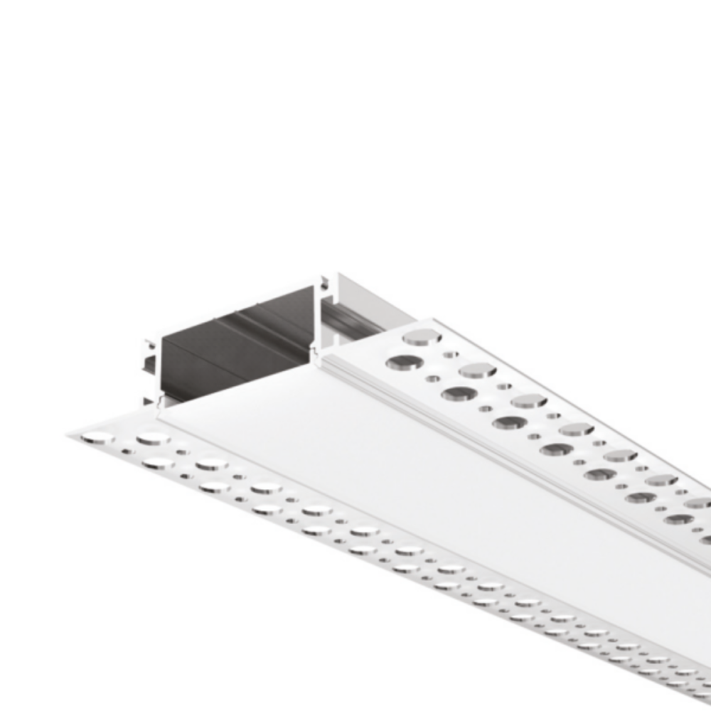 Buy Strip Light Profiles Australia Recessed Strip Light Profile L2000mm W88mm Aluminium - VB-ALP081-2M