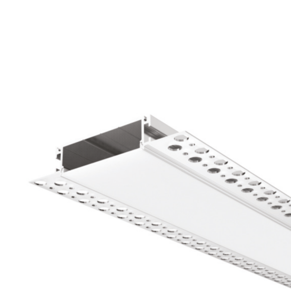 Buy Strip Light Profiles Australia Recessed Strip Light Profile L2000mm W104mm Aluminium - VB-ALP083-2M