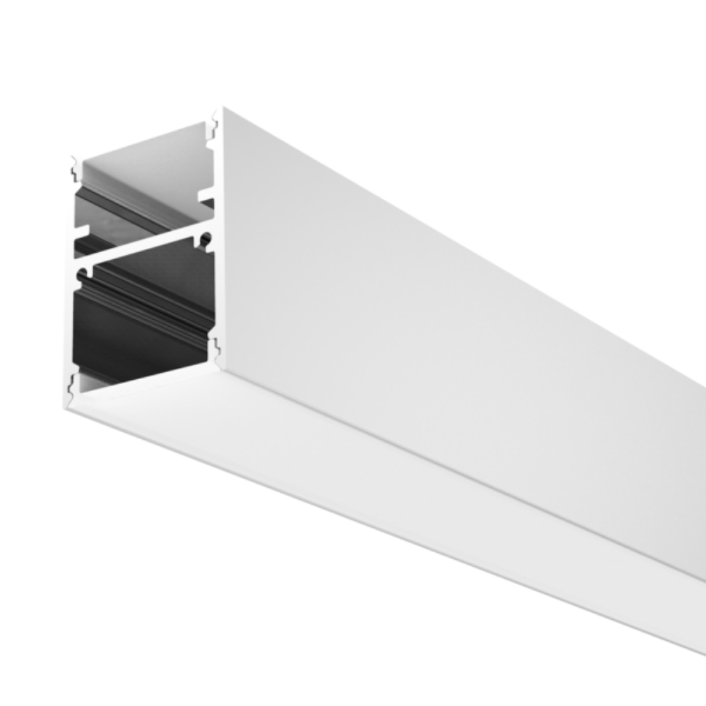 Buy Strip Light Profiles Australia Surface Strip Light Profile L2000mm W25mm Aluminium - VB-ALP107-2M