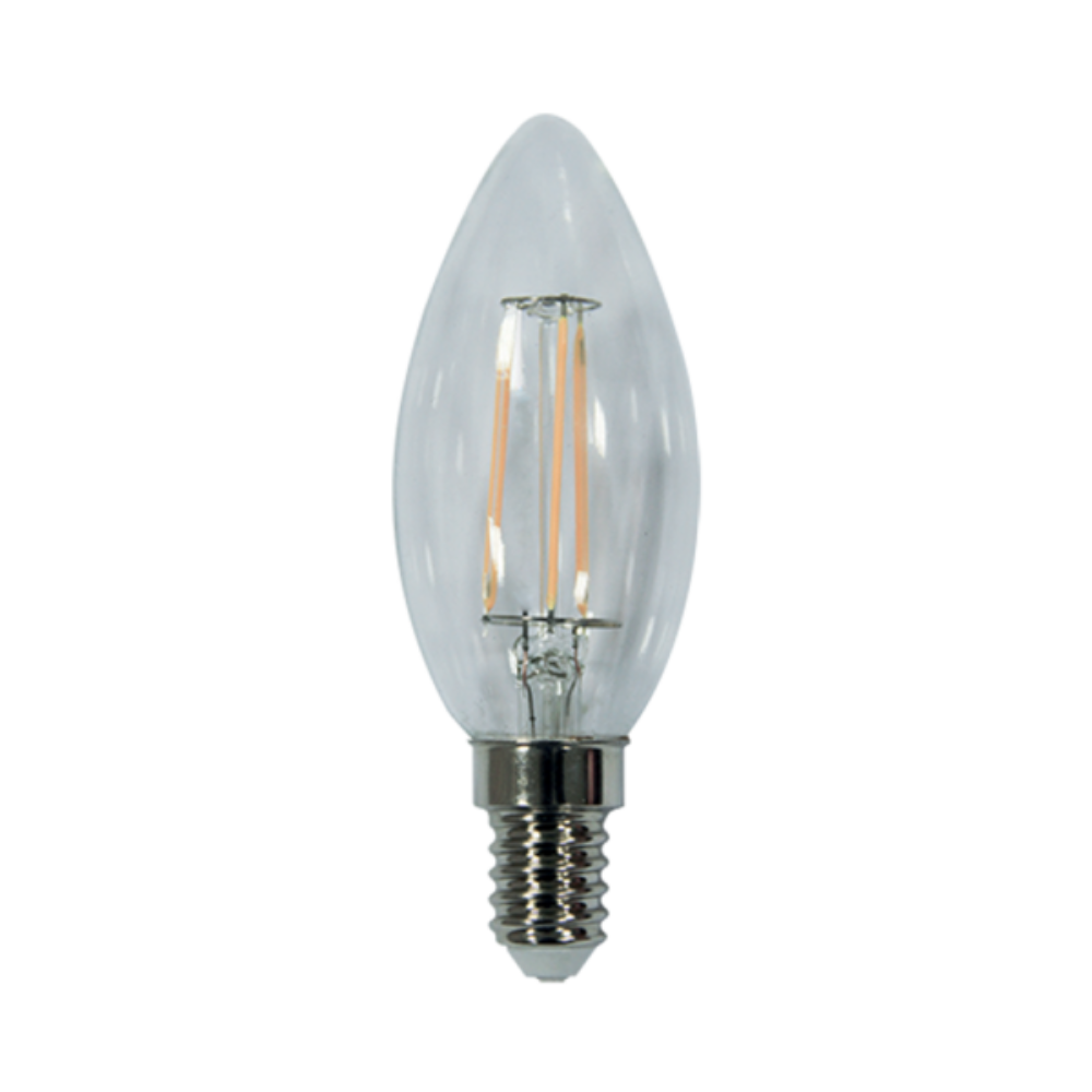 LED Candle Filament Globe SES 240V 4W 2700K - VBLC-4W-SES-DIM