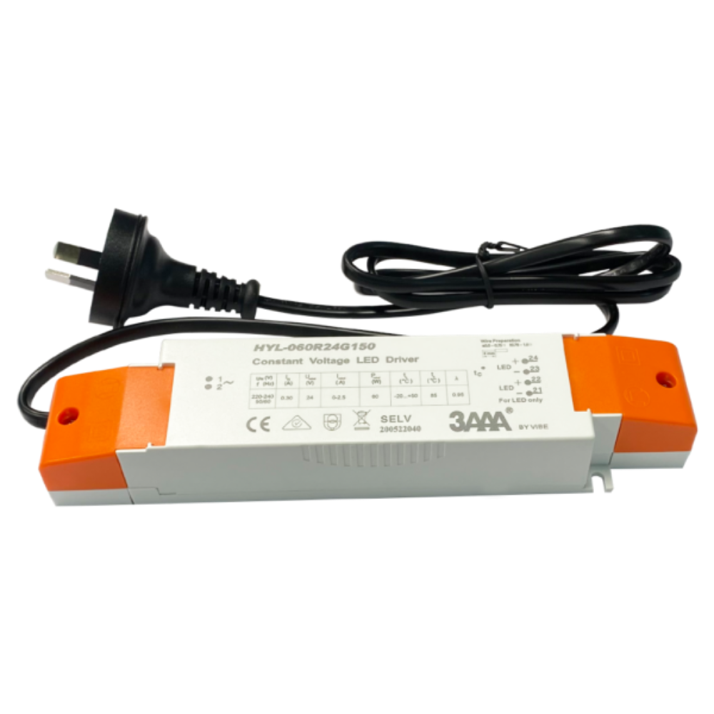 LED Drivers Plastic- VBLD-24V-60W-IP20-FP