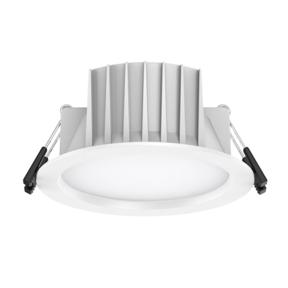 Buy Recessed LED Downlights Australia Recessed LED Downlight W106mm White Plastic CCT - VBLDL-185-1-CCT-PACK
