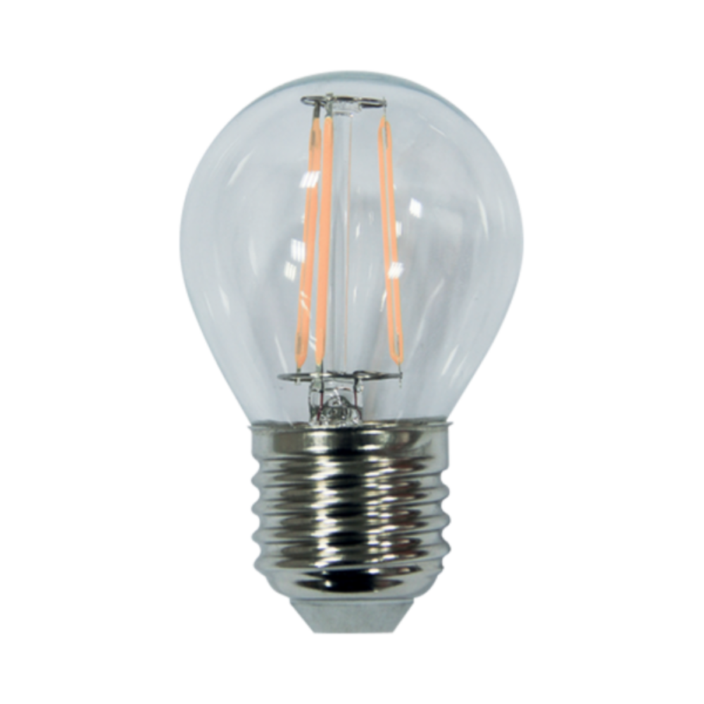 Buy LED Filament Globes Australia LED Filament Globe ES 240V 4W Glass 2700K - VBLF-4W-ES-DIM