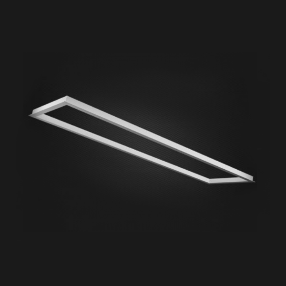 Recessed Panel Frame L595mm White - VBLFP-306-1-RF