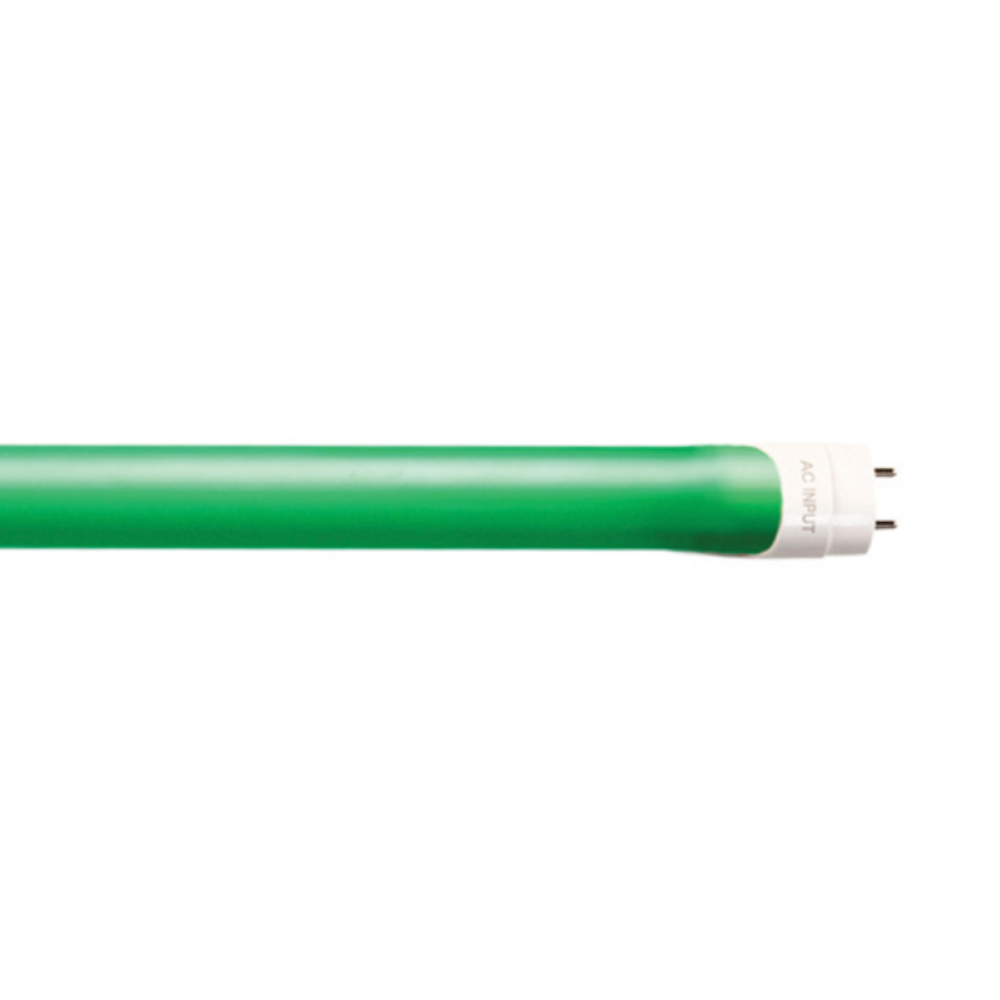 LED Tubes G13 240V 18W Frosted PC Green - VBLFT-345-F-G