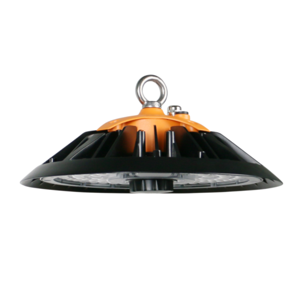 Round LED High Bay Light Weatherproof 240W Black Aluminium 5000K - VBLHB-A-240W-4-50PA