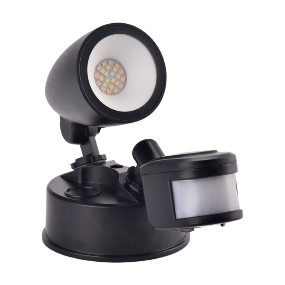 Buy Security Wall Lights Australia LED Security Wall Light Weatherproof 10W Black Aluminium 3 CCT- VBLWL-410-4-CCT-S