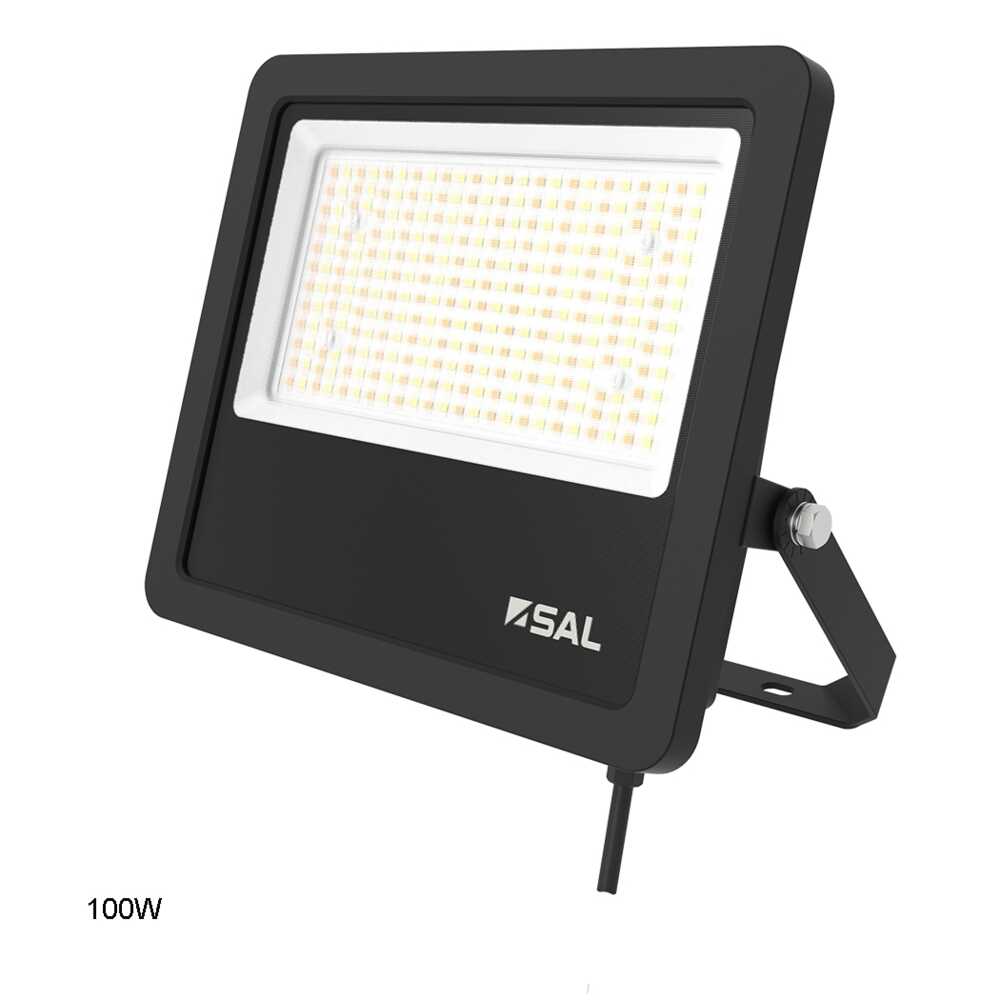 Buy Flood Lights Australia TRADESTAR Flood Light 100W Black Aluminium 3CCT - SE7169MP100TC