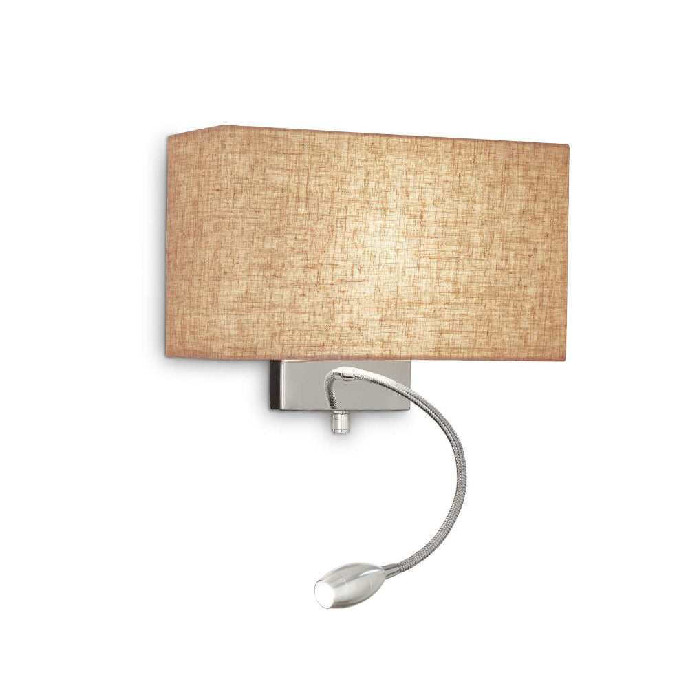 Buy Bedside Reading Lights Australia Hotel Ap2 Bedside Reading Light Fabric 3000K - 2157