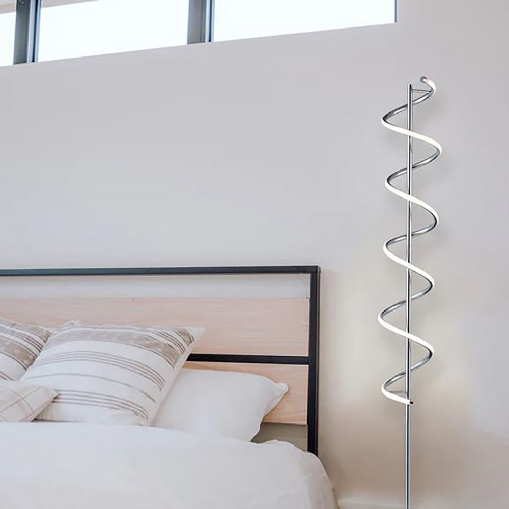 Buy Floor Lamps Australia Cirrhi Floor Lamp Chrome Aluminium 3000K - LL-LED-11C